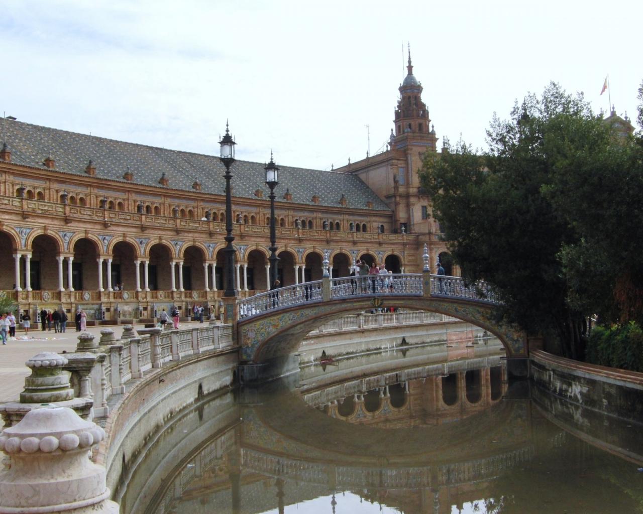 Seville, Spain, Square Города картинки, обои рабочий стол