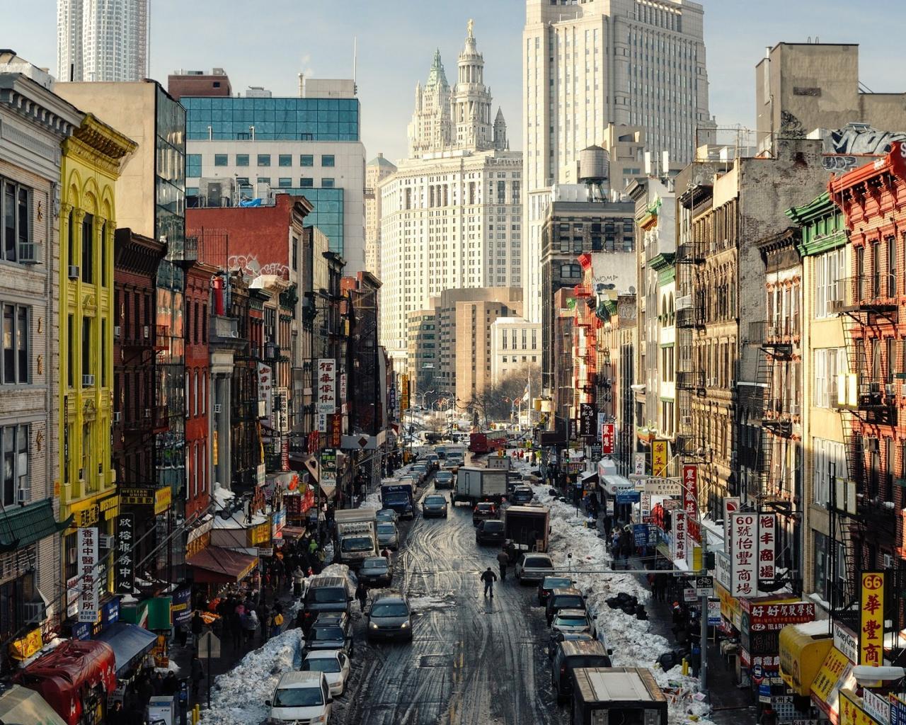 East broadway, chinatown, new york city, нью-йорк Города картинки, обои рабочий стол