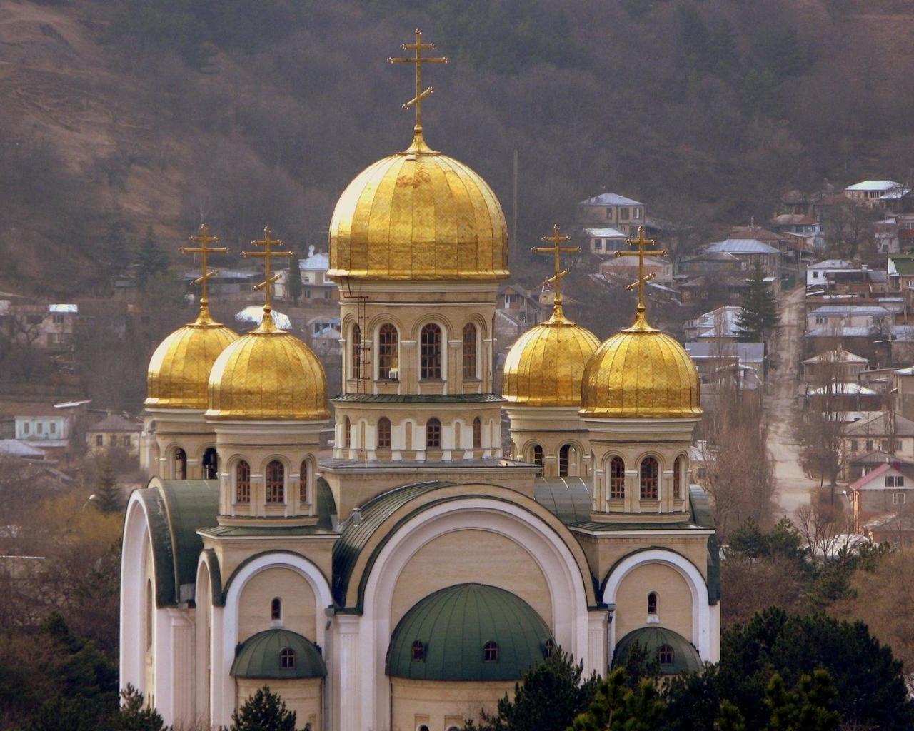 Золотые купола Города картинки, обои рабочий стол