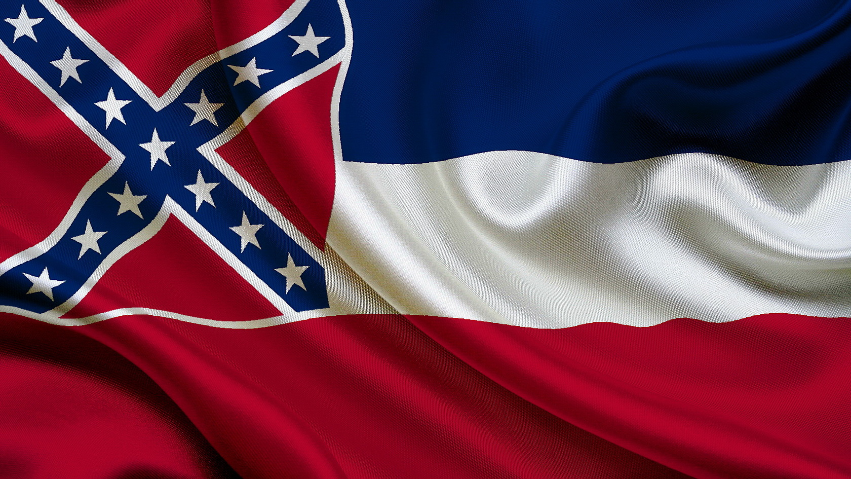 Флаг штата, Штат, Миссисипи Текстуры картинки, обои рабочий стол